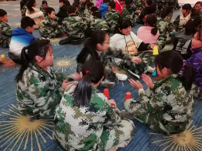 2019年鄭東新區商鼎路第一小學好想你拓展訓練 體能拓展，鑄就團隊精神